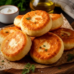 Пирожок жаренный