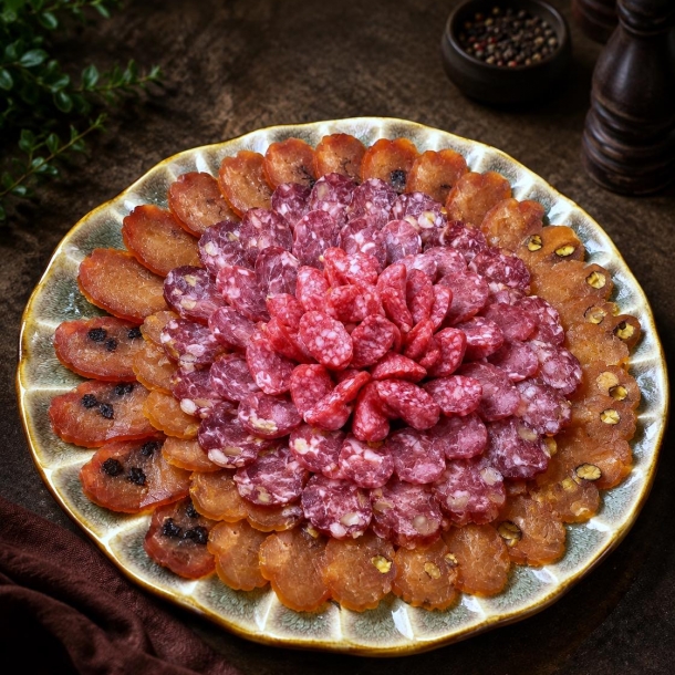 Плато с элитного мяса:махан