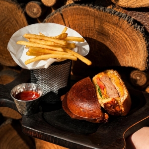 Close Burger Set з куркою
